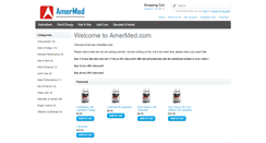 Desktop Screenshot of amermed.com