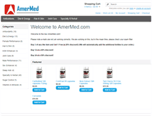 Tablet Screenshot of amermed.com